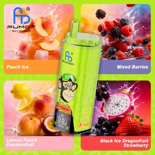 Fumot Eco 4 w 1 80000 – system 4 komór, akumulator 1000mAh | vapixo