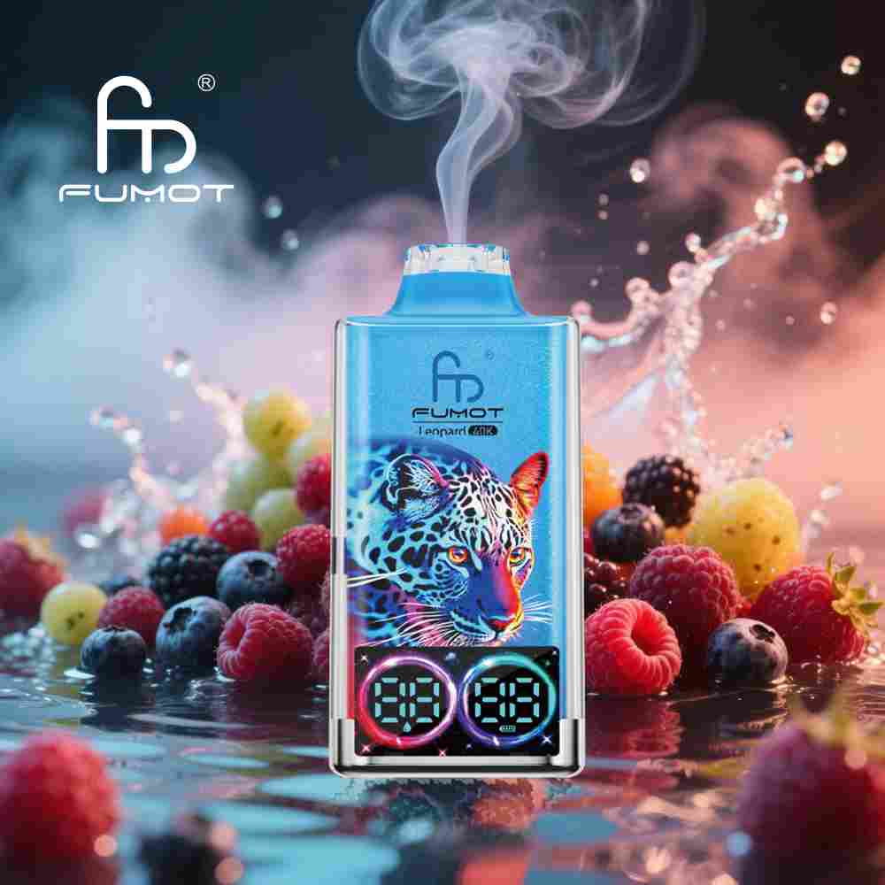 Fumot Leopard 40000 Mixed Berries-1 Fumot Leopard 40000 – technologia Dual Mesh, zbiornik 35ml | vapixo