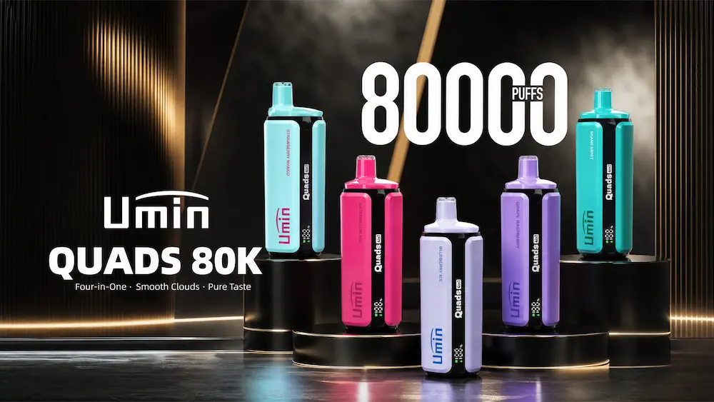 Umin Quads 4 in 1 80000 – modułowy system 4 smaków, ogromna wydajność | vapixo